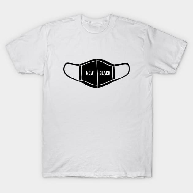 FACE MASK IS THE NEW BLACK T-Shirt by Bombastik